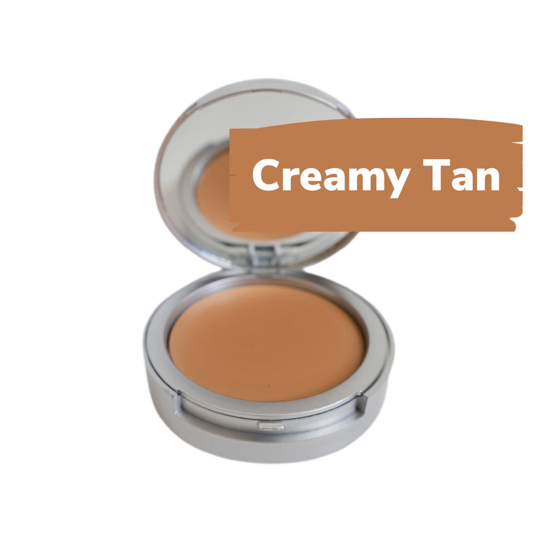 Cream to Powder Compact