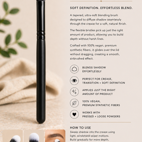 Crease Blend Shadow Brush