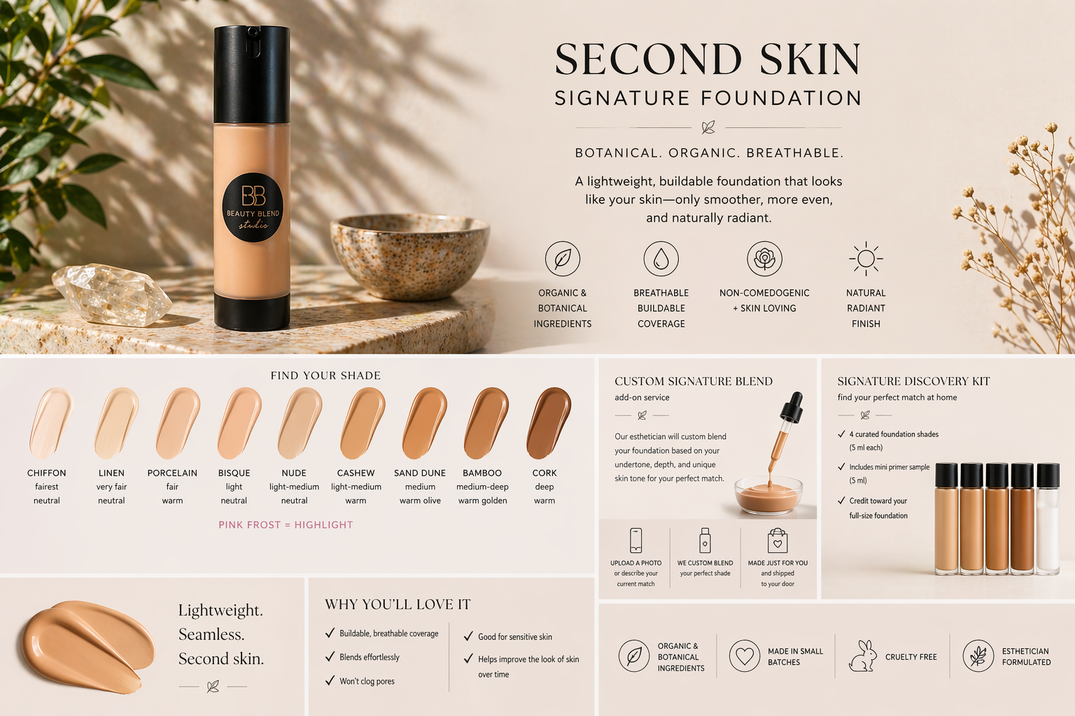 Second Skin Signature Liquid Foundation