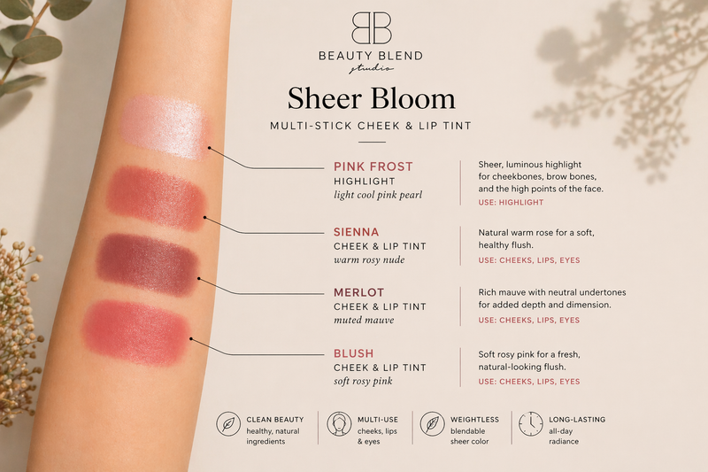 Sheer Bloom Mult-Sticks