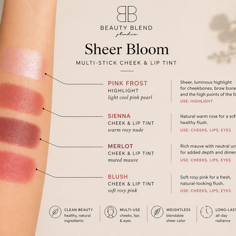 Sheer Bloom Mult-Sticks
