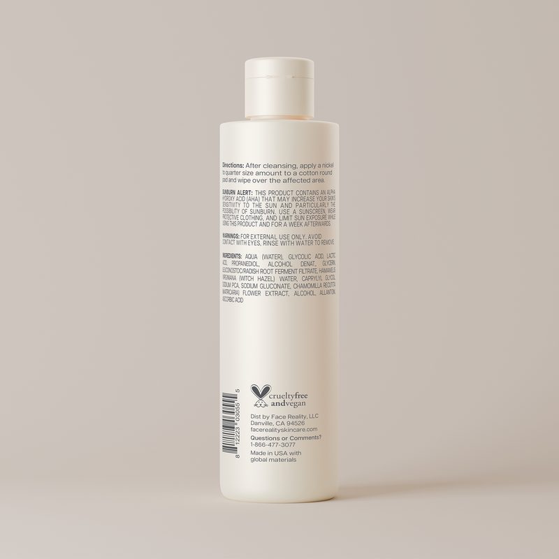 Glycolic-Lactic Exfoliating Toner